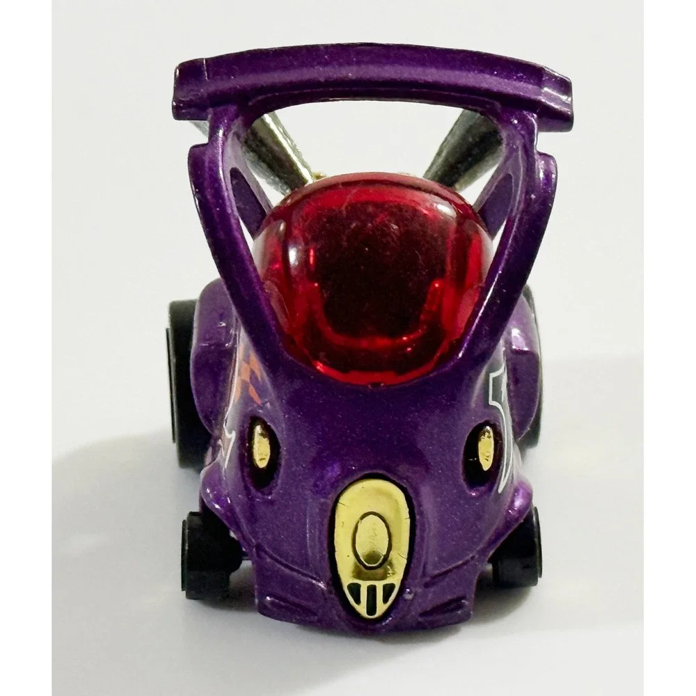 Hot Wheels‎ Hyper Mite Toy Car Kids 1:64 Purple Gold Engine 2000 Diecast Car